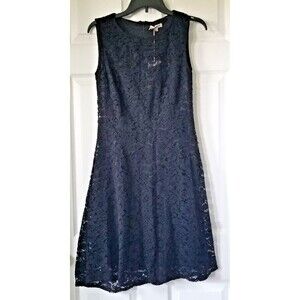 MARISA & MARIE Black Lace Sleeveless Dress Made in Italy Fairy Goth Size S - NWT